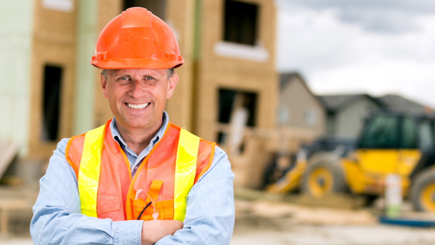 Construction Worker on Site